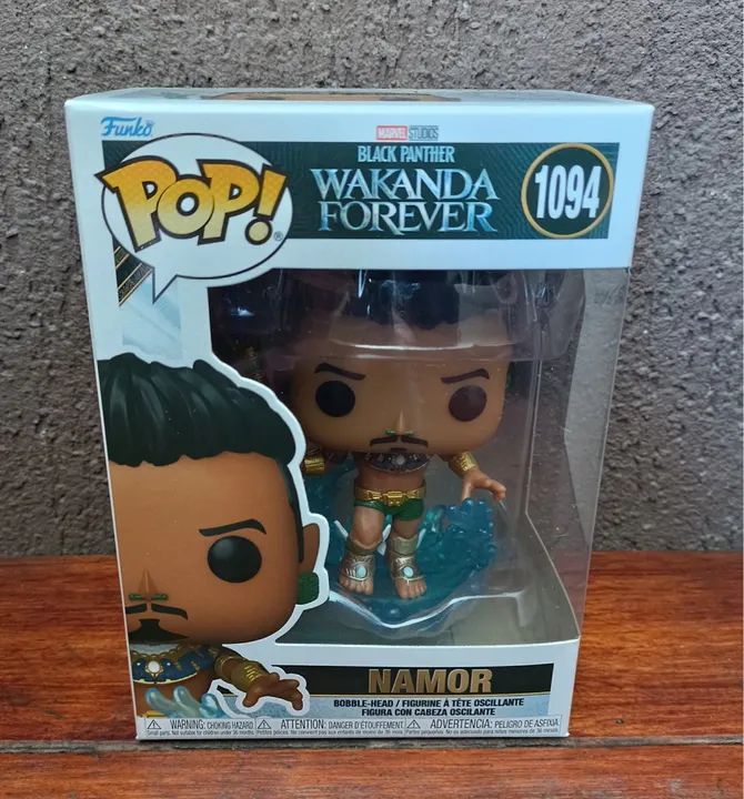 Funko Pop! Namor Black Panther 1094 Novo Original