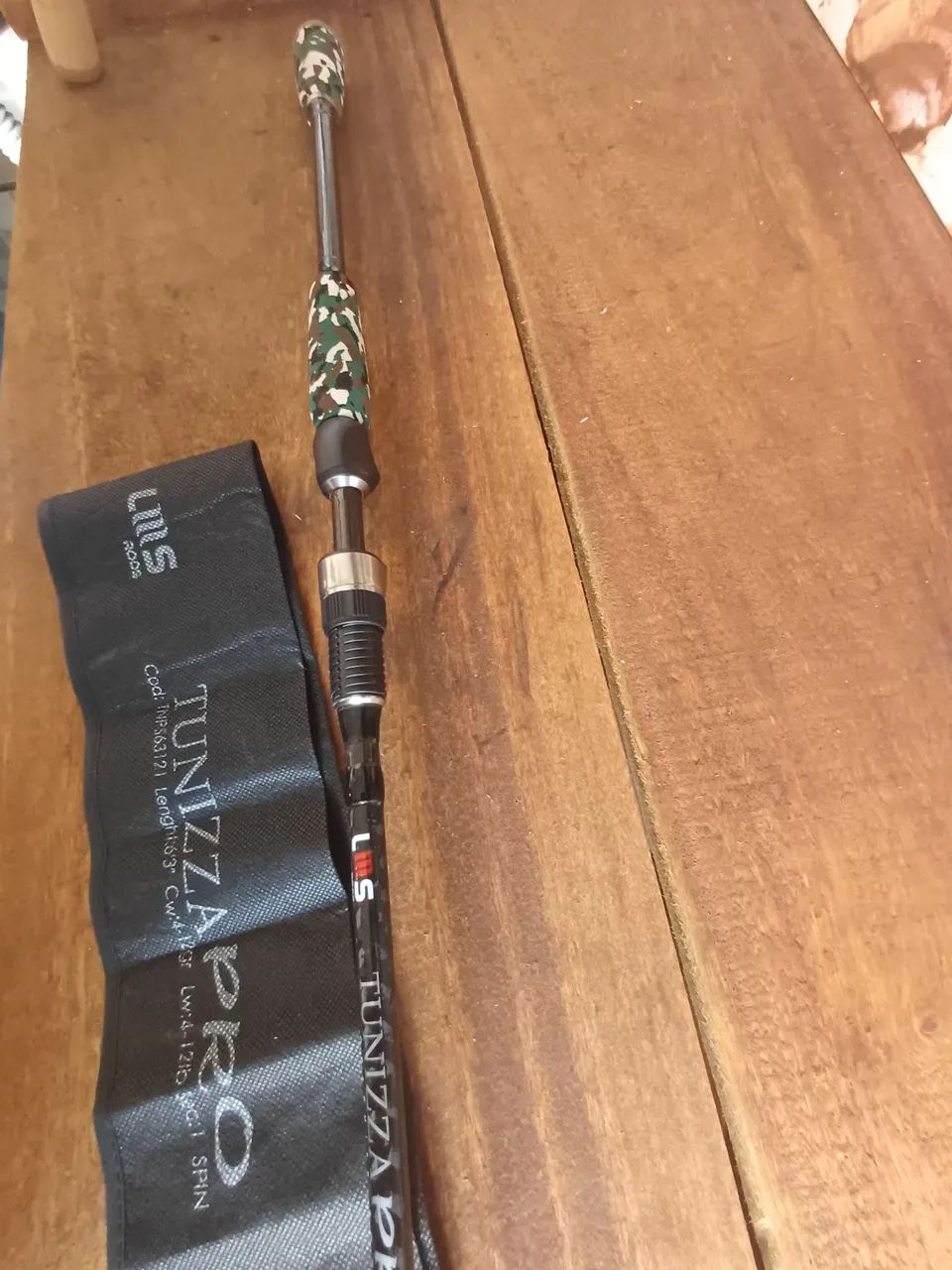 VARA DE PESCA TUNIZZA PRO MOLINETE 12 LIBRAS MOD NOVO  - Foto 2