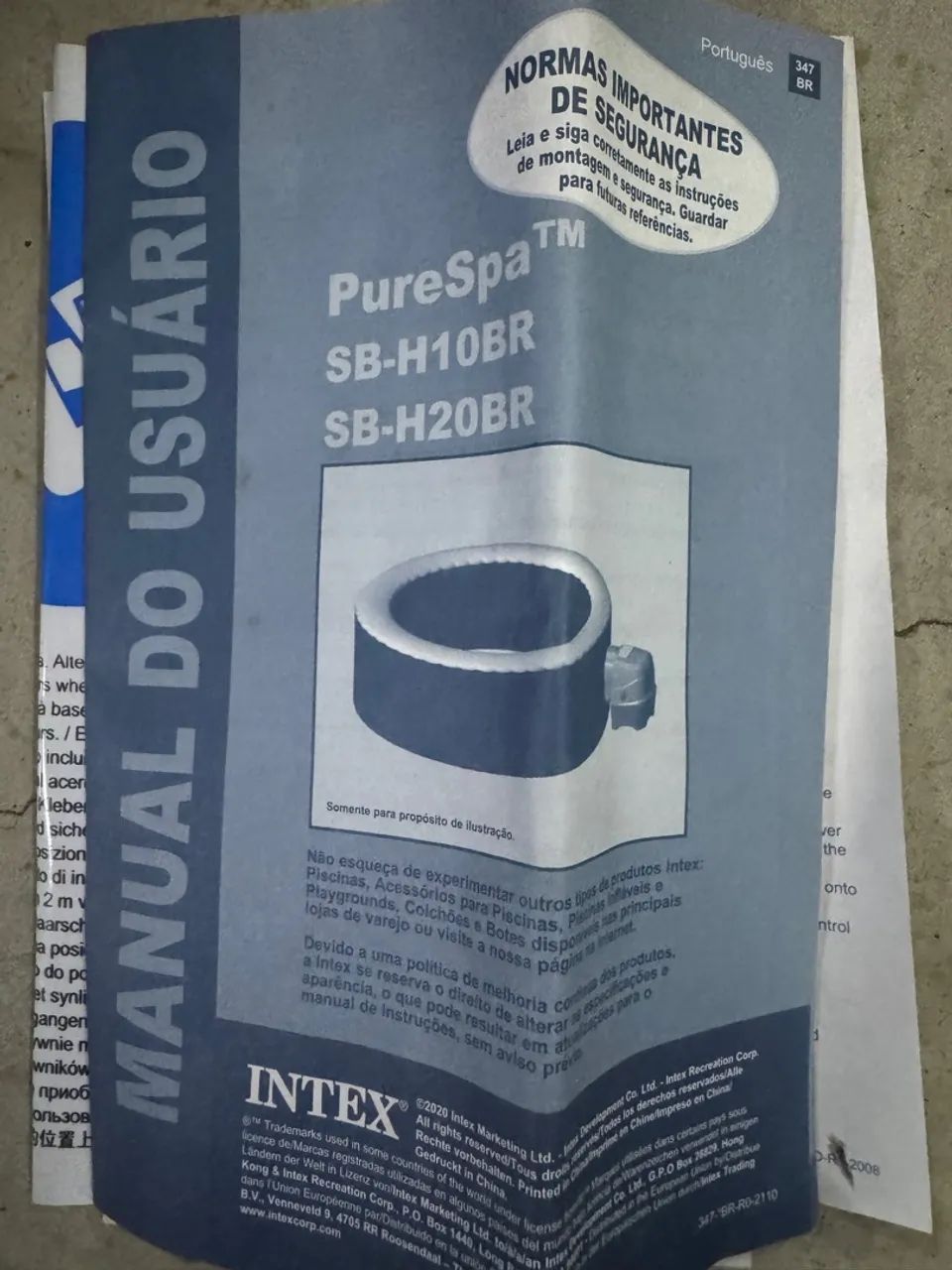 Hidromassagem Inflável Intex PureSpa - Foto 2