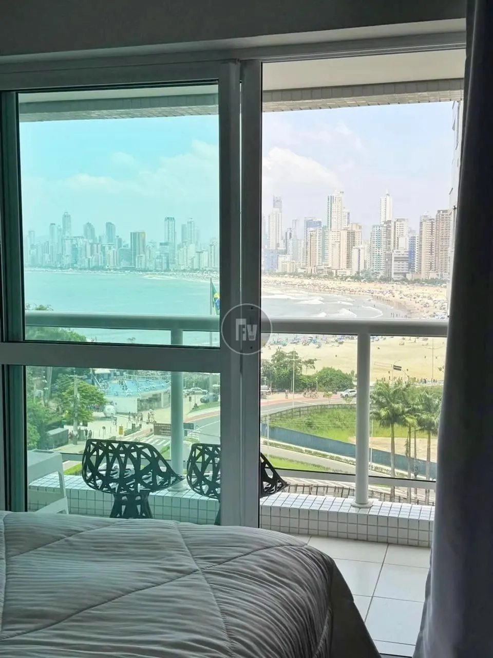 Apartamento Vista Mar 1 Quarto Mobiliado à venda Balneário Camboriú
