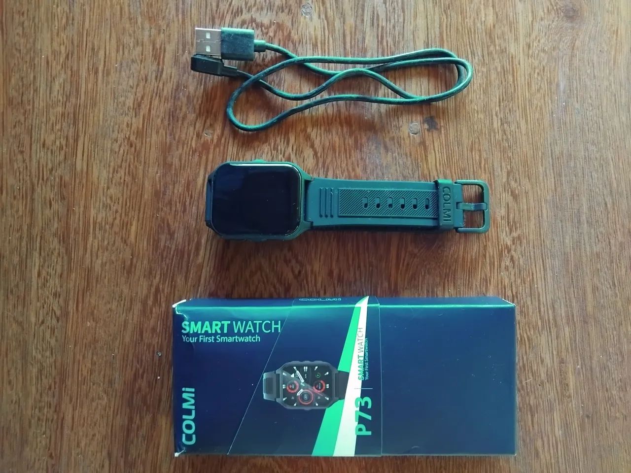 Smartwatch colmi p73,Tela 1.9, Notificação e atende Chamada na tela. - Foto 3