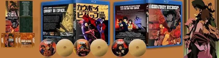 COWBOY BEBOP SÉRIE E FILME COMPLETO BLURAY 