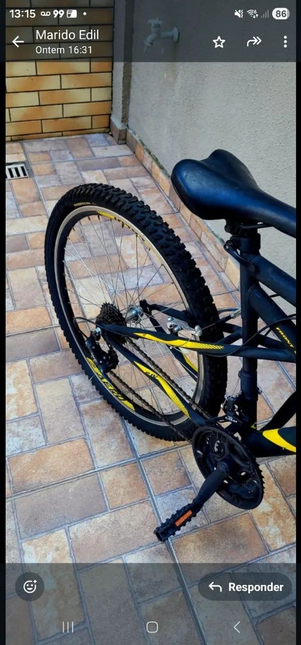 Bicicleta caloi aro 26 semi nova - Foto 2