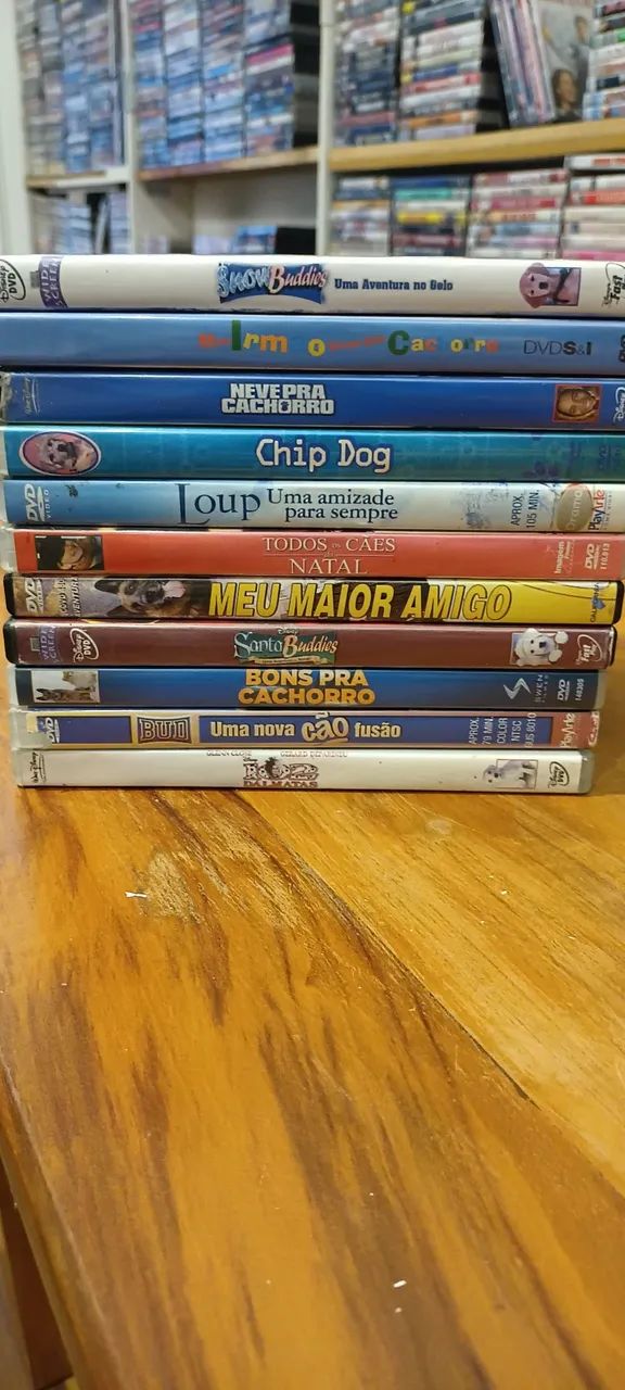  DVDs de filmes infantis com cachorros - Foto 5