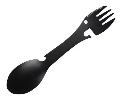 Utensílio De Acampamento Garfos Colher Garfo Abridor De Lata