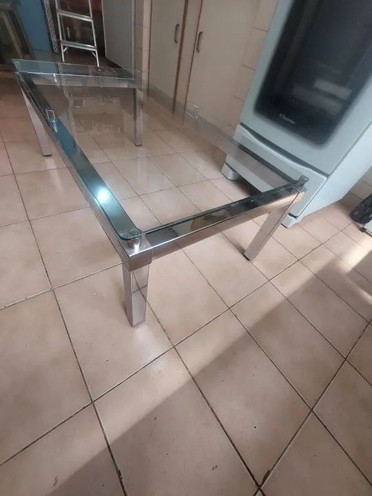 Mesa de Centro em Vidro Temperado64960523178241121