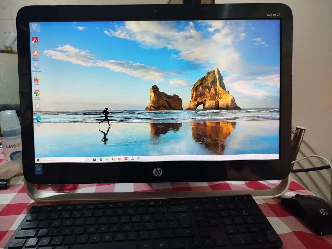 computador hp all in one 23