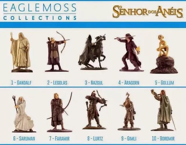 Miniaturas Senhor Dos Anéis Eaglemoss - Foto 2