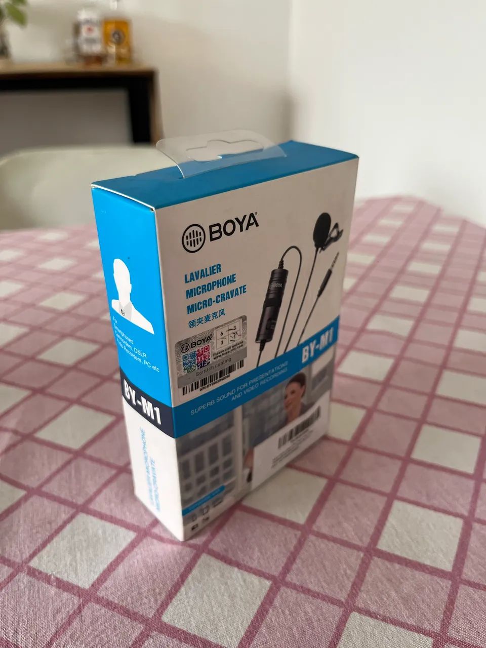 Microfone Lapela Boya BY-M1 (NOVO)