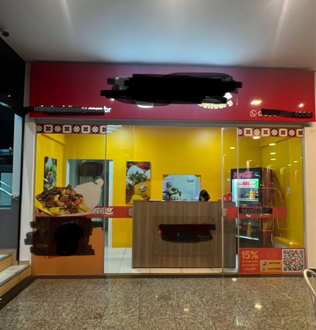 Restaurante delivery de franquia,