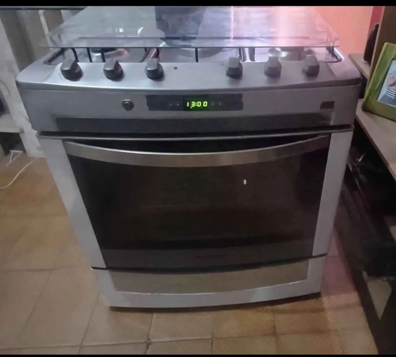 Fogão brastemp 5 bocas timer com acendimento automático  - Foto 4