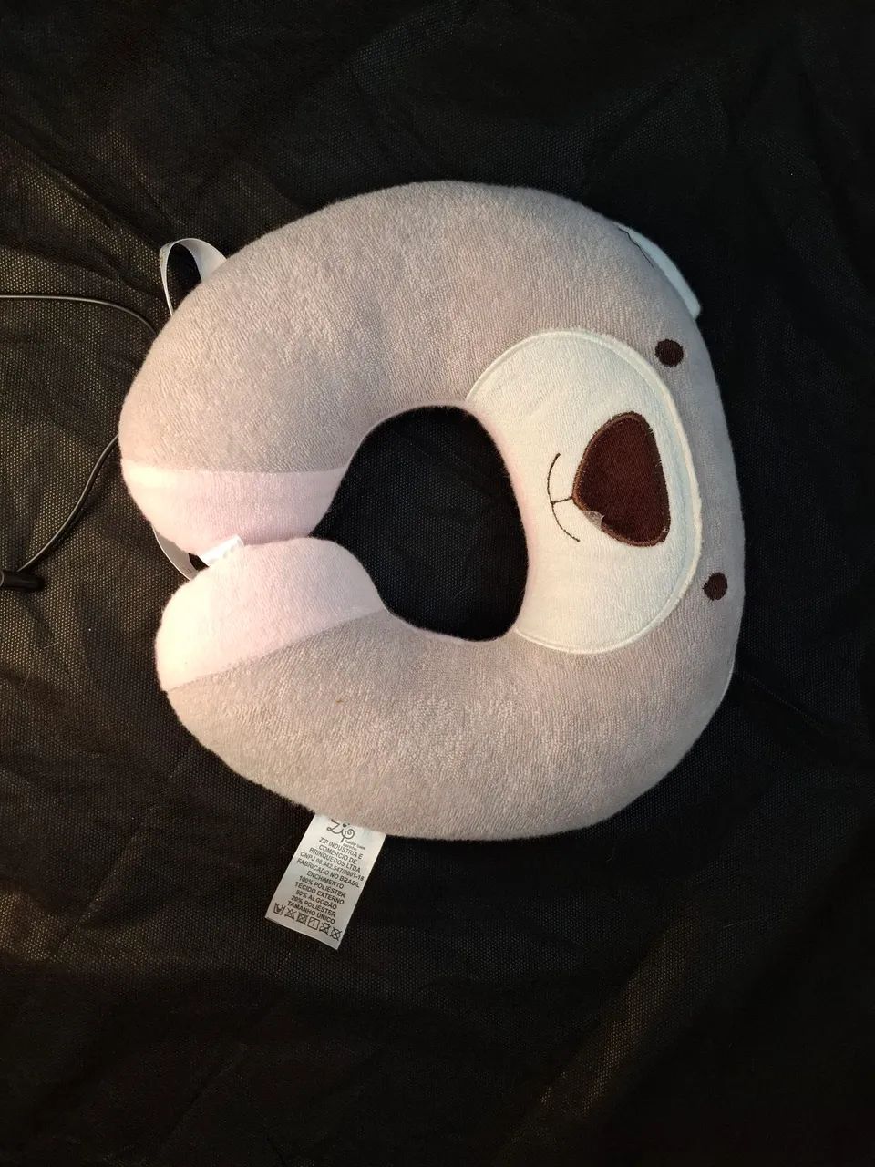 Travesseiro de pescoço para bebê - Urso