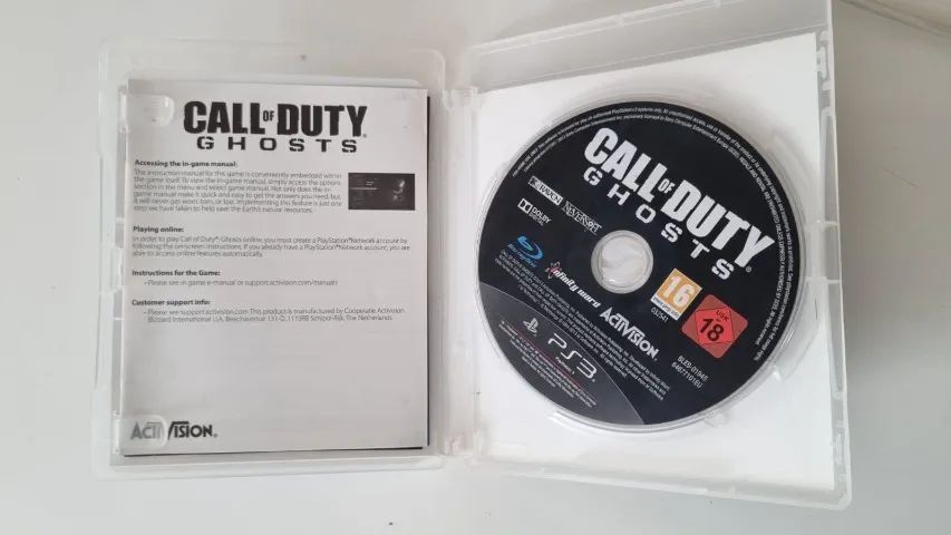 Jogo Call of Duty Ghosts Limited Edition PS3 Midia Física Original Impecável Usado - Foto 4
