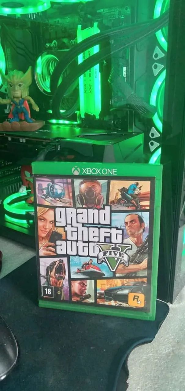 GTA V XBOX ONE MÍDIA FÍSICA