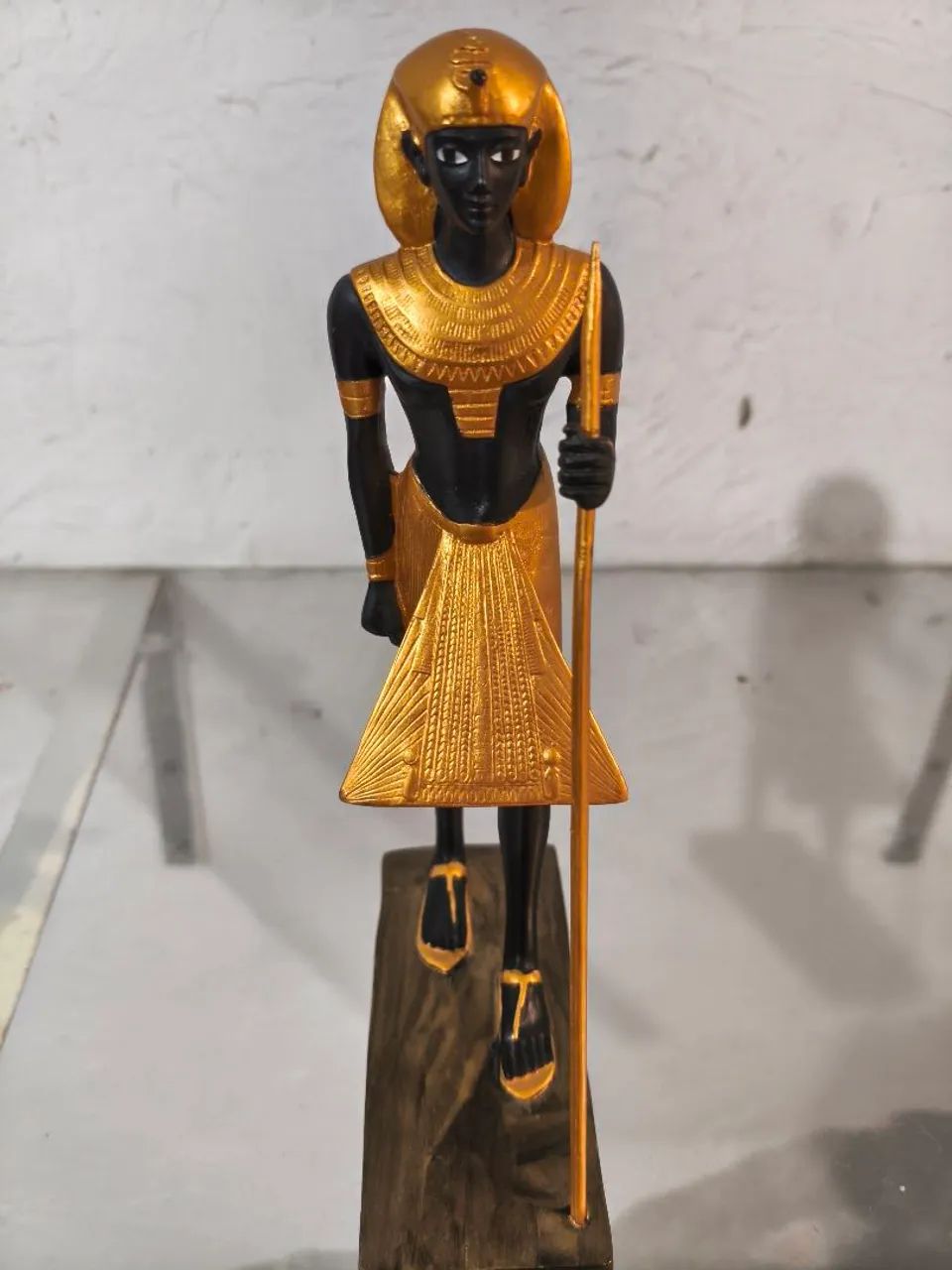 Estátua do guardião do rei Tutancâmon  - Foto 6