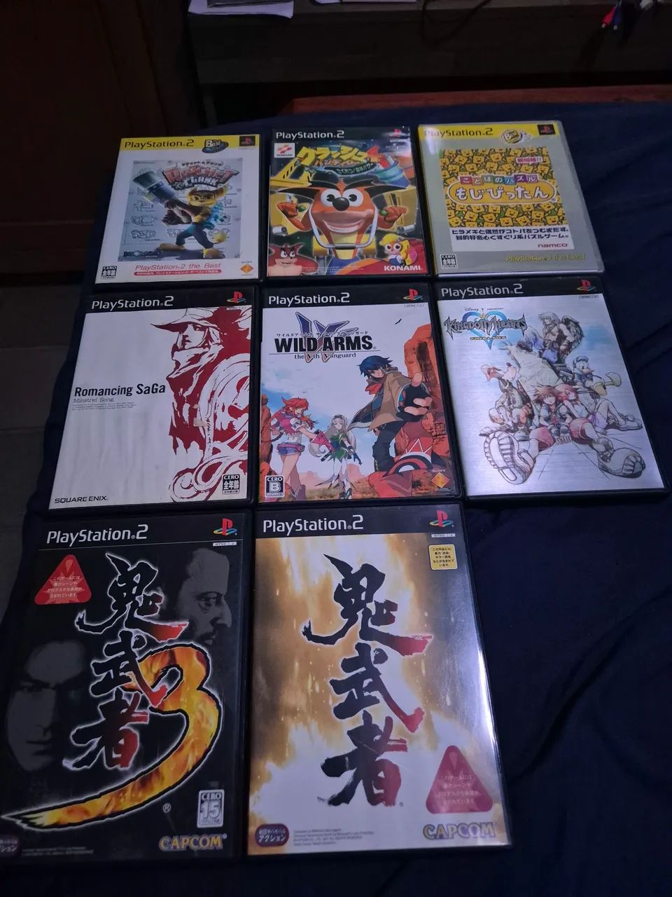 Pacotao Jogos Playstation 2 Japones - Foto 4