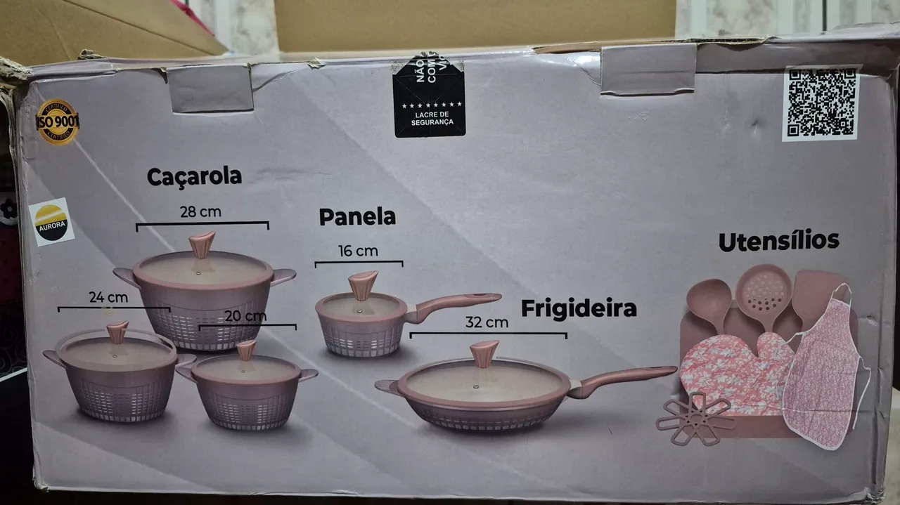 Conjunto de Panelas Gourmet Completo - Novo!