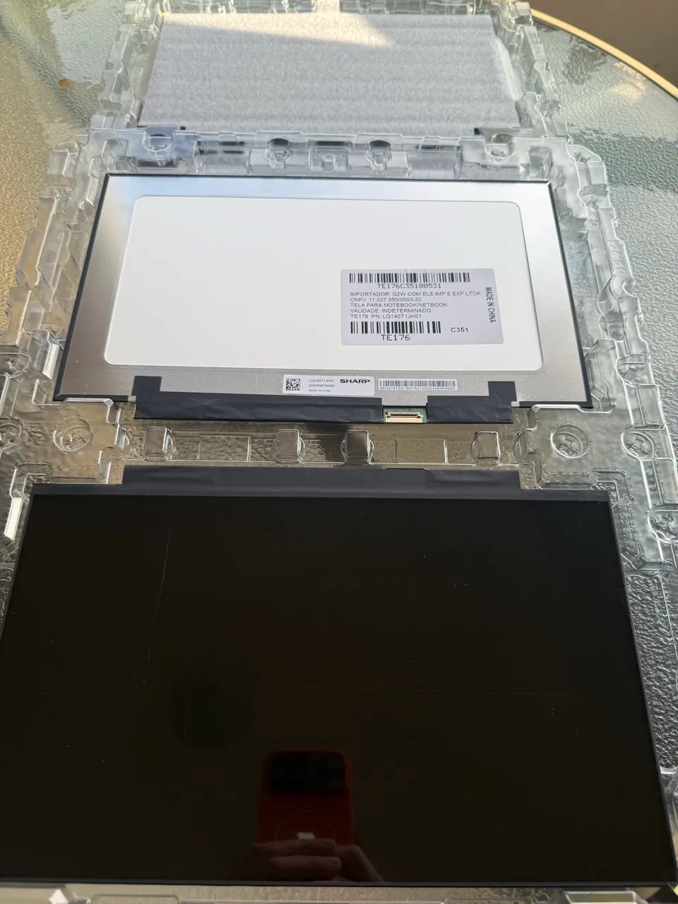 NOVO  Tela Original 14 Polegadas em LED pra Notebook - 1366X768 30 PINOS