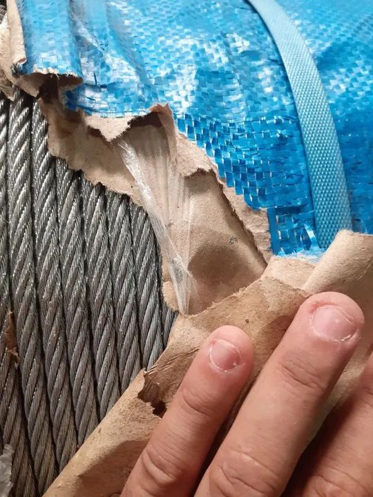 Cabo de aço 3/8" para trabalhos pesados