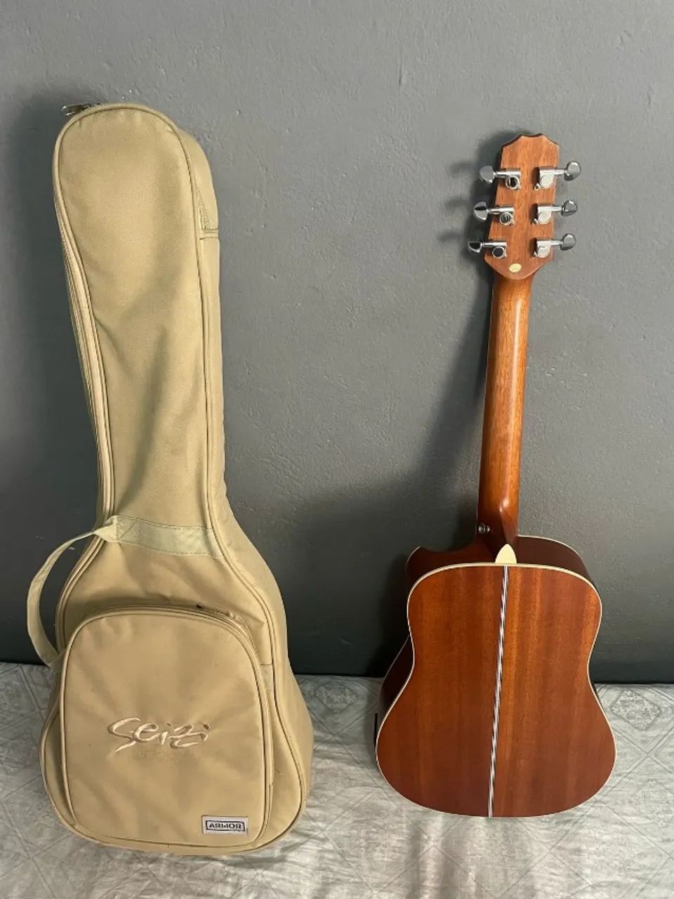 Violão Baby Seizi + Bag - Regulado Luthier - Foto 5
