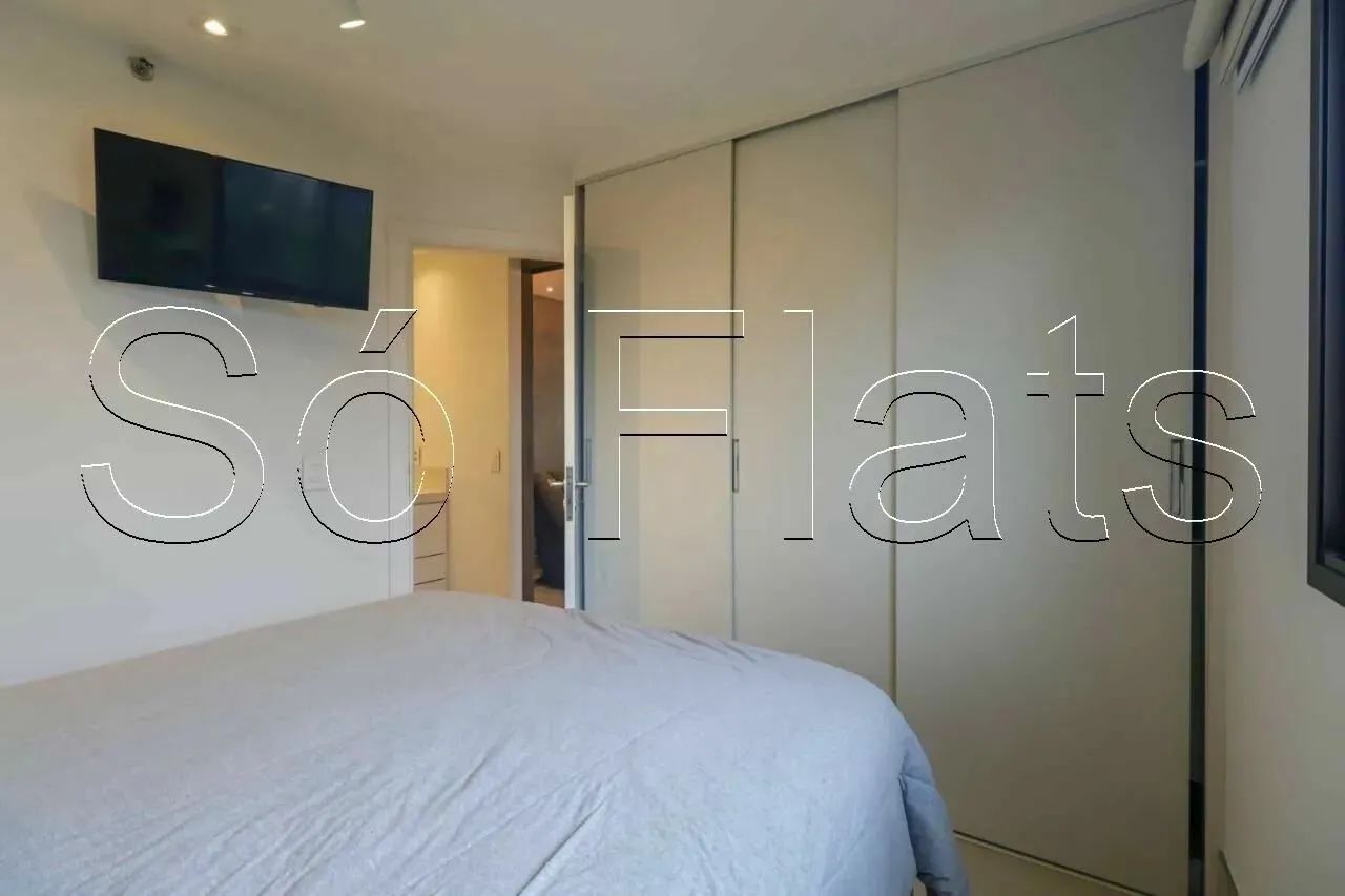 Flat na Vila Olímpia Fora do Pool para Investimento e Moradia - Foto 8