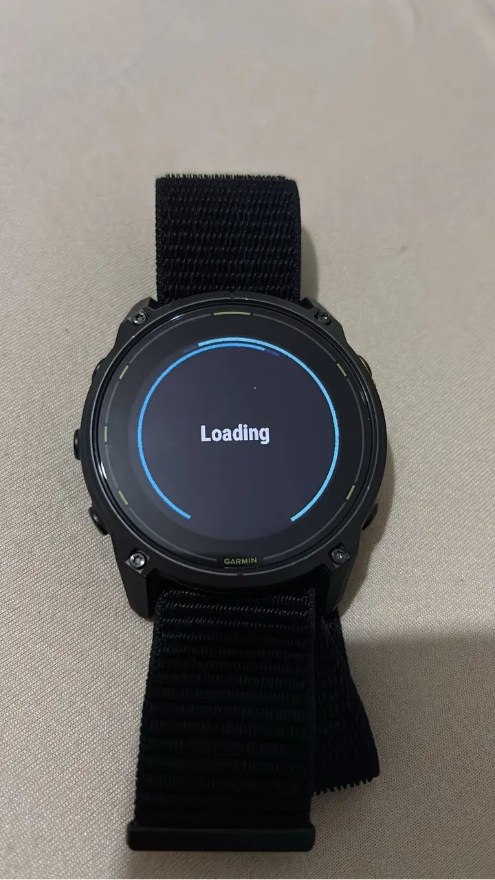 Relógio garmin enduro 3 de 51 mm com visor solar e pulseira de náilon preta - Foto 5