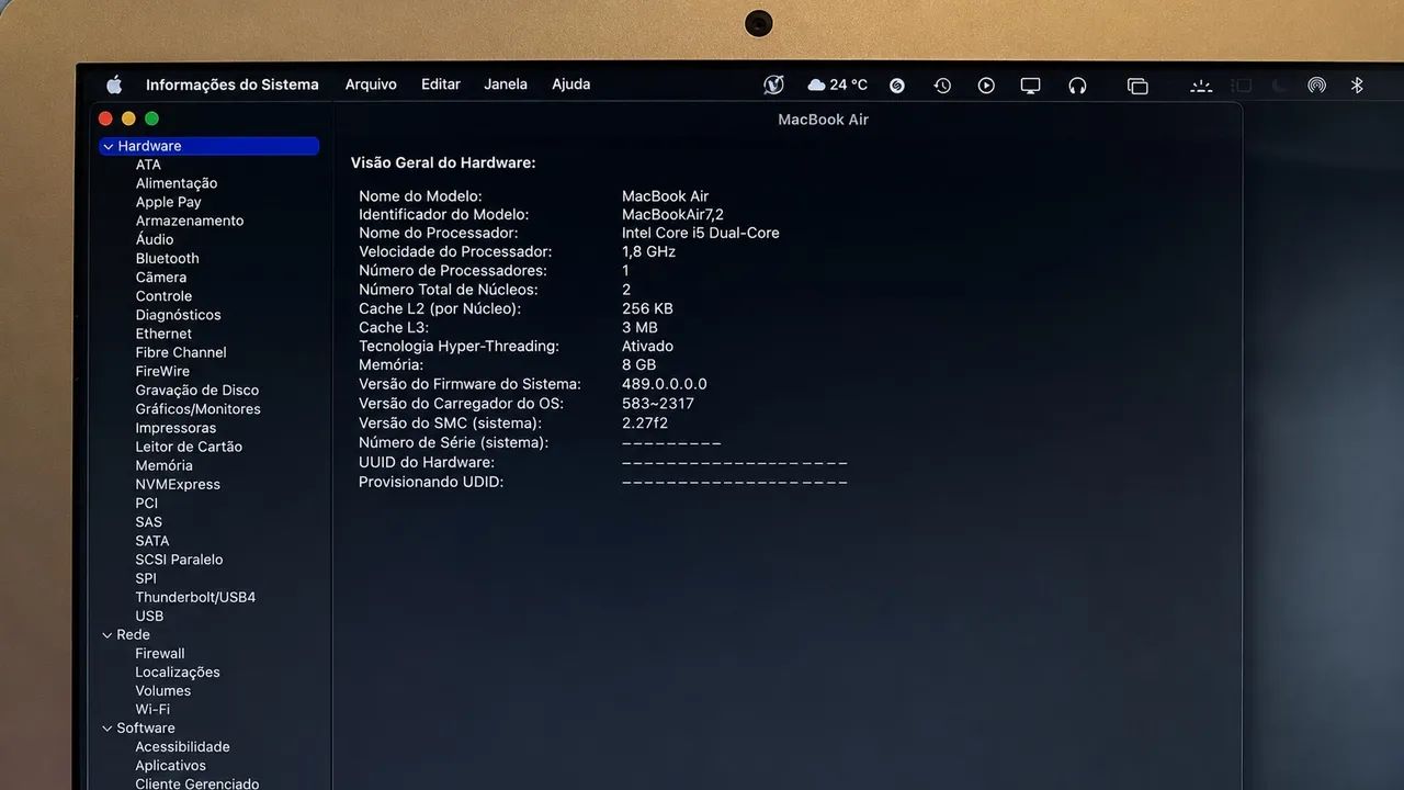 MacBook Air 2017 128GB NVMe SSD - Foto 5