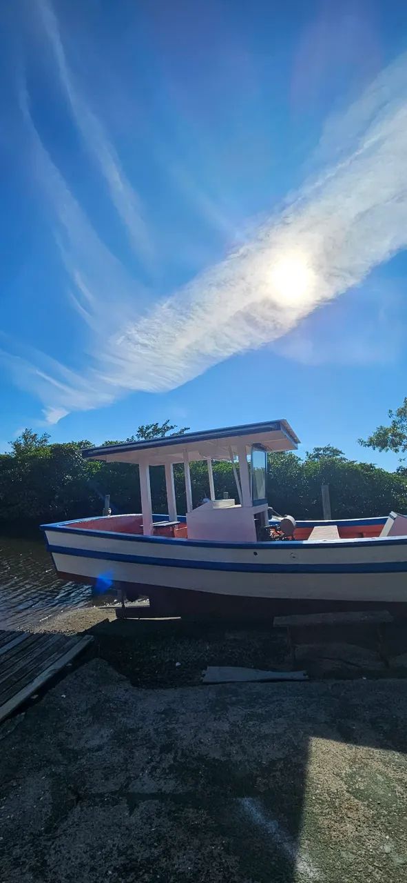 Barco bote chalupa motor mwm 4cc, envenenado 02/2026, parte elétrica nova. - Foto 4