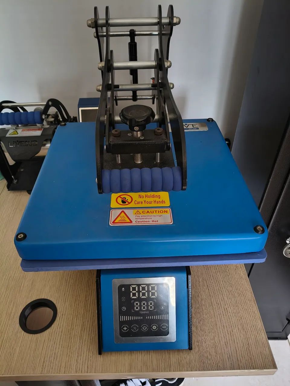 Prensa Plana 38x38cm Touch Screen Premium LIVE - 110V