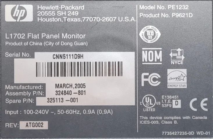 Computador + Monitor HP anos ~2000 - Unidades com defeito - Foto 4