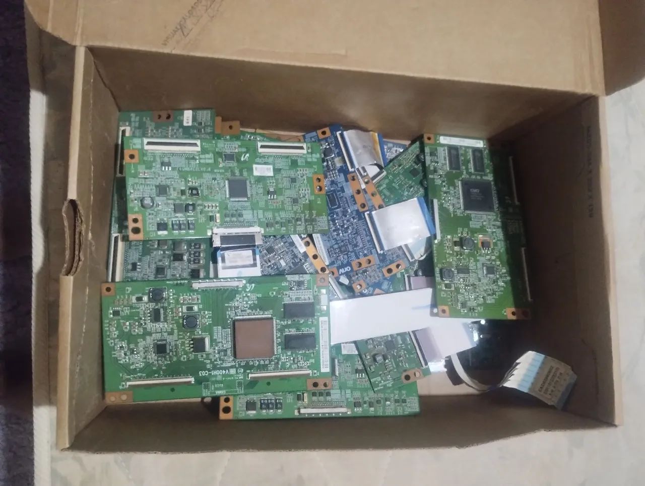 Lote de placas t-con para tv