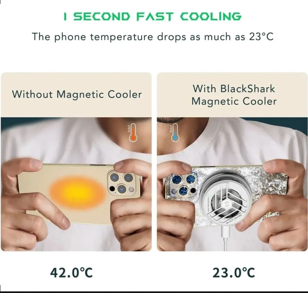 BLACK SHARK MAGNETIC COOLER - Foto 2