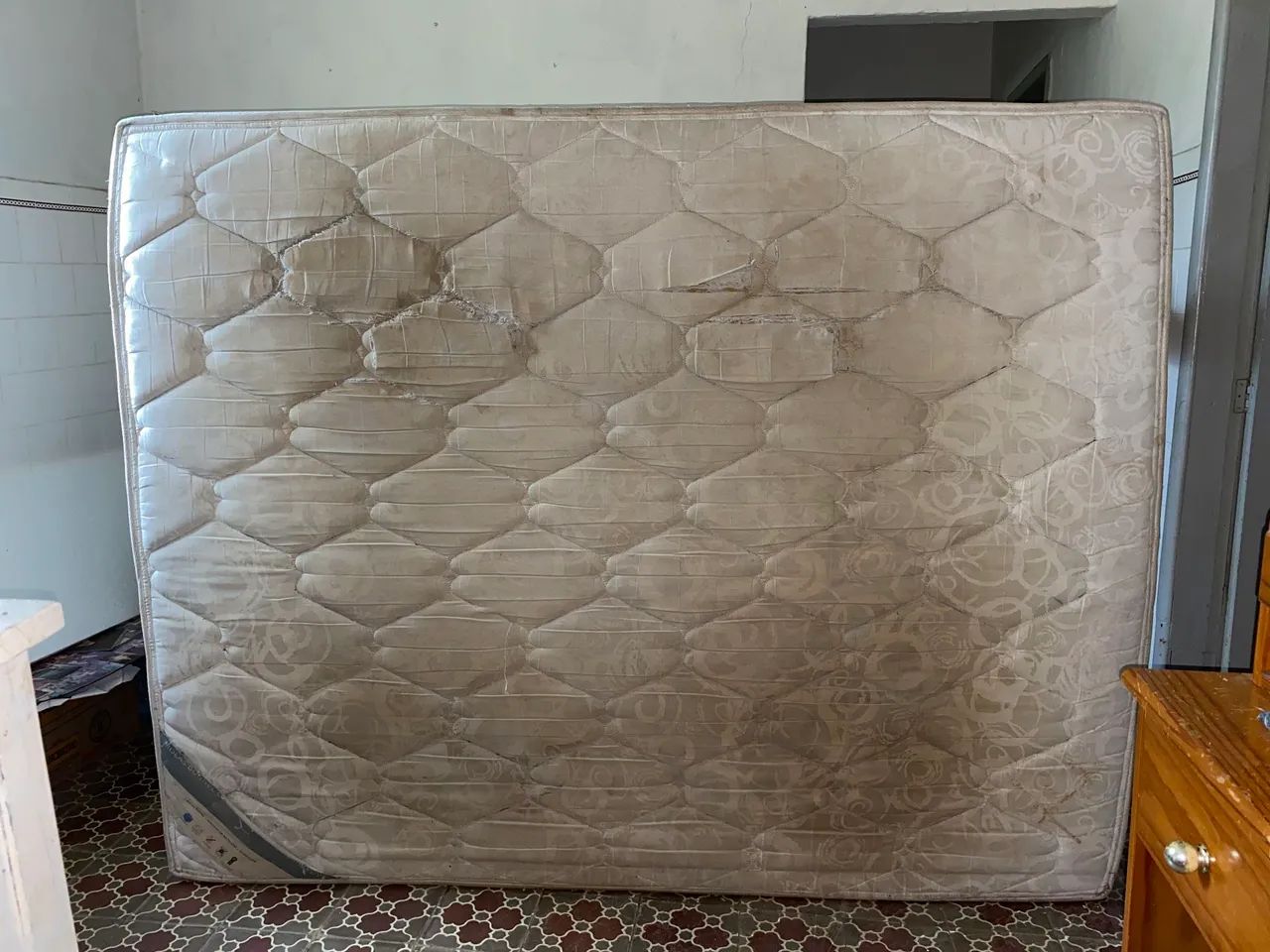 venda-se colchão de casal com mola - Foto 3