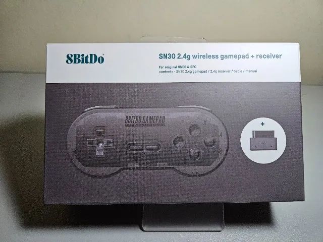 Controle 8BitDo | Super Nintendo e Super Famicom (SNES e SFC) | Excelente e Testado