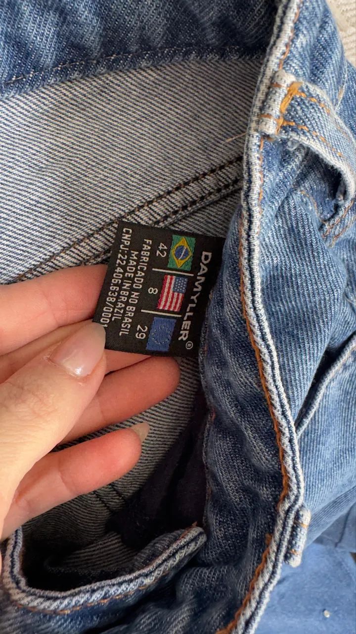 Calça Jeans DAMYLLER 42 - Foto 2