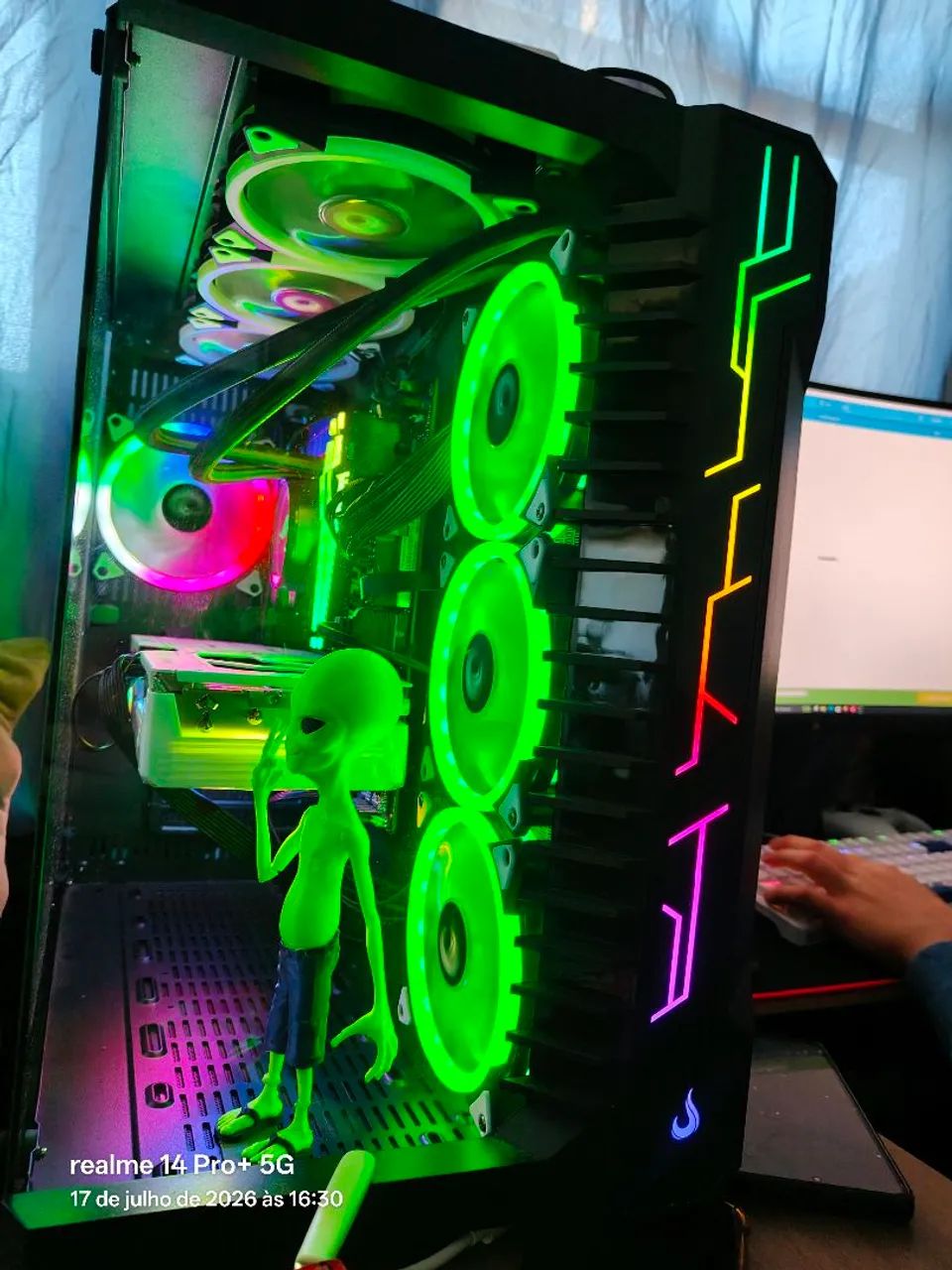 PC GAMER DDR5 BARATO 14° GERAÇÃO  - Foto 3