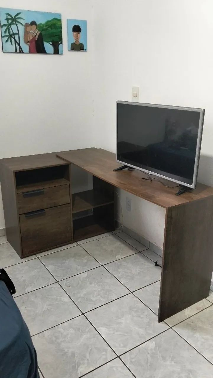 ESCRIVANINHA EM L MDF