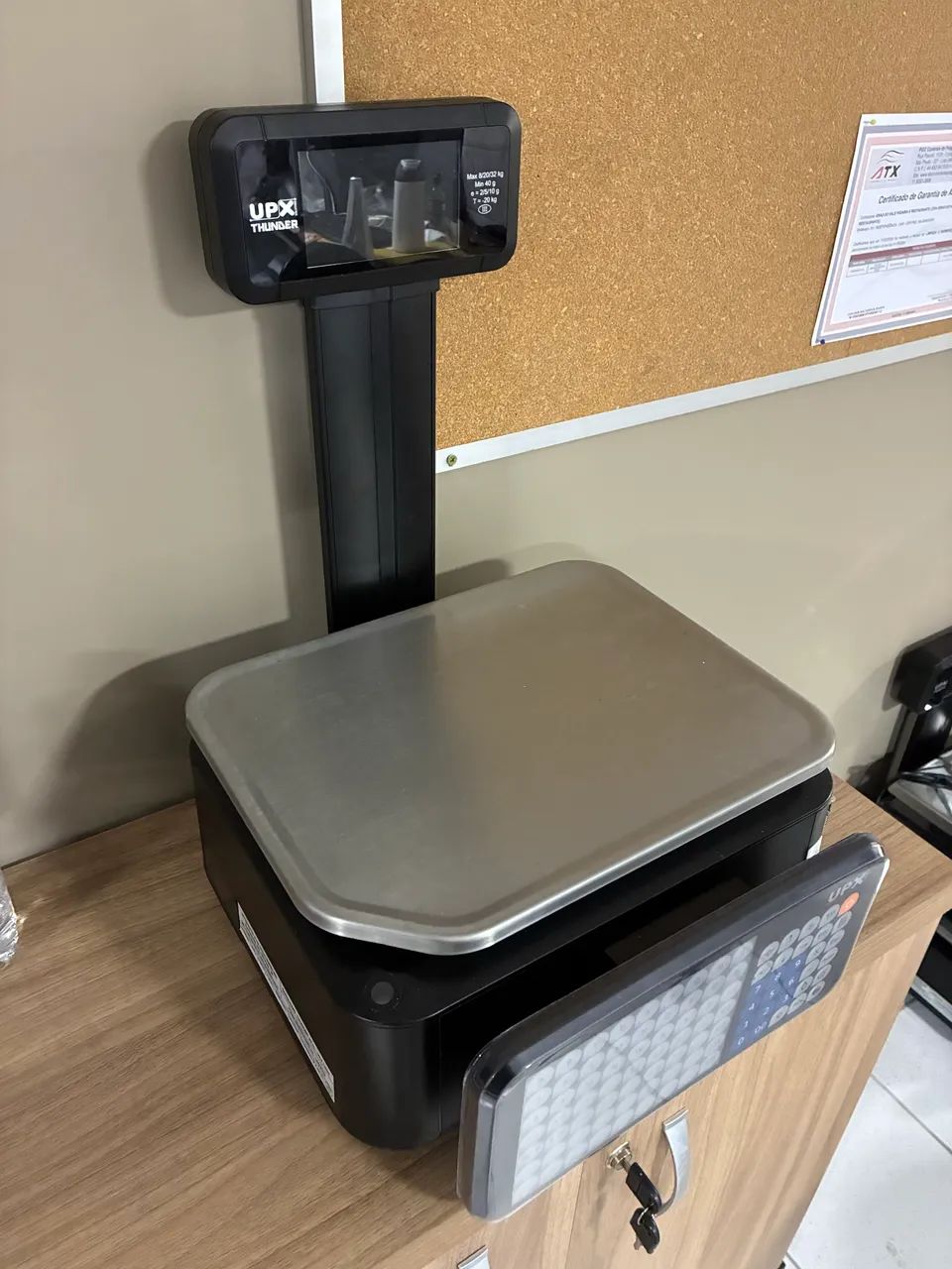 Balança UPX THUNDER 32kg (2024) - Com Impressora e Lacre Intacto - Foto 4