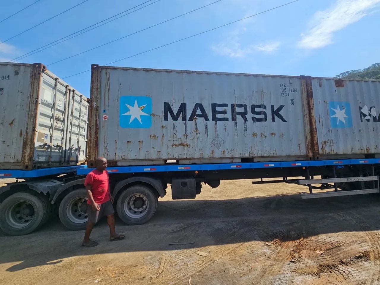 Container 20 e 40 pés (Barato) - Foto 2