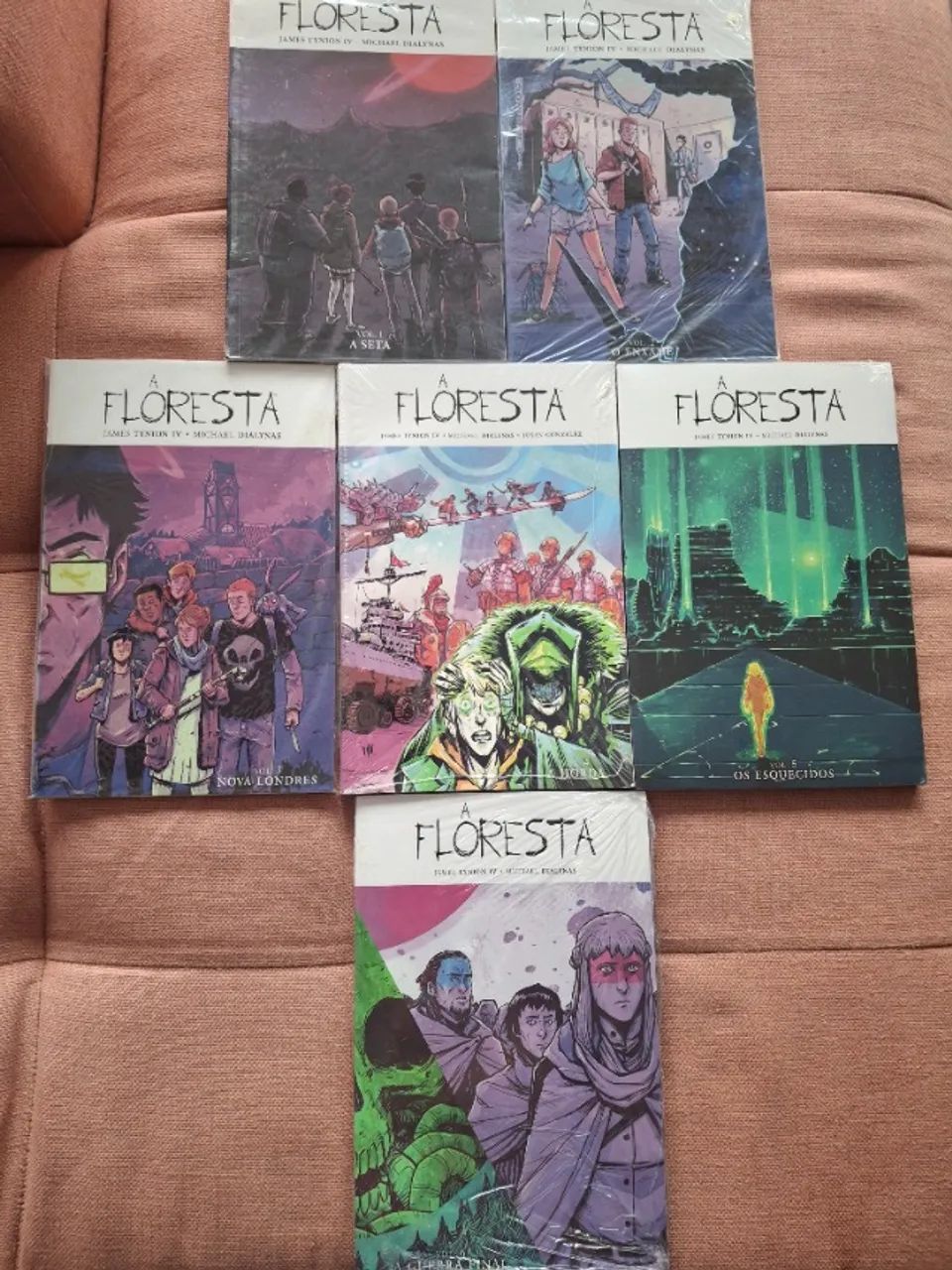 A Floresta completo vol 1 ao 6 - Hobbies e coleções - Poço, Recife