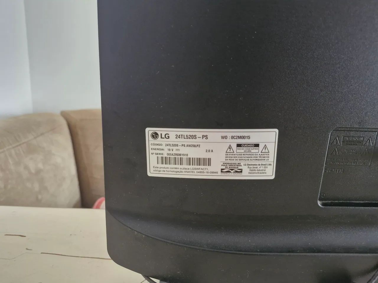 TV LG Smart 24 polegadas - Foto 4