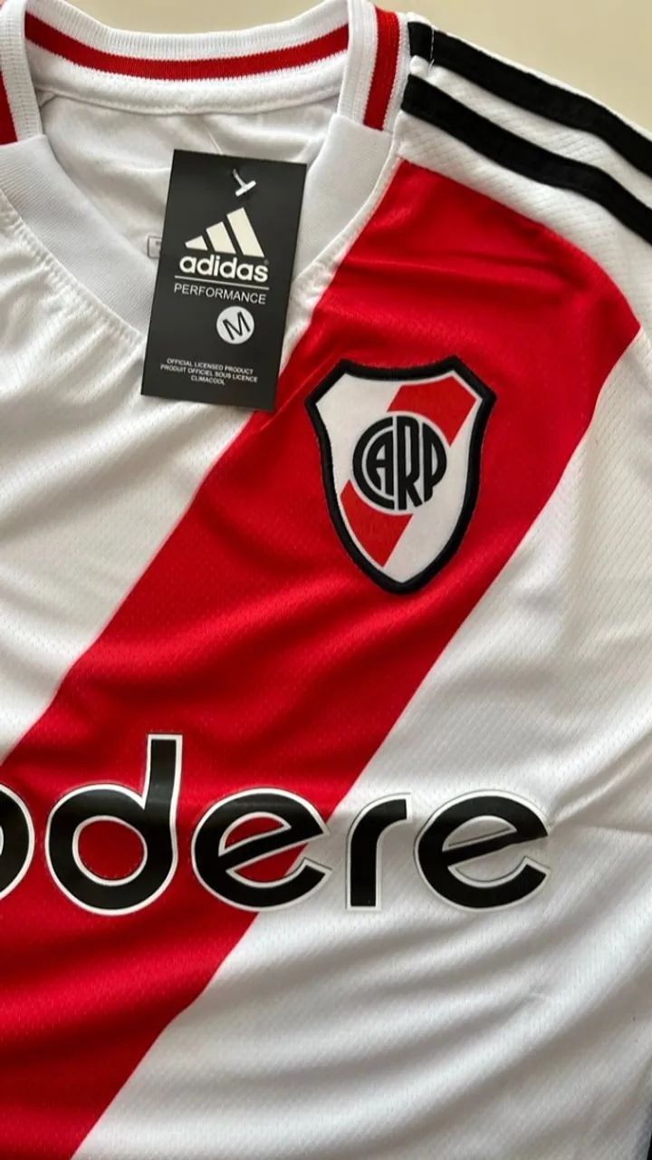 camisa river plate futebol - Foto 2
