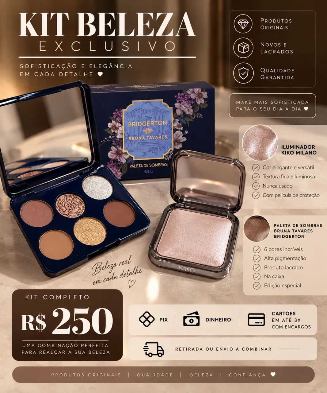 DESAPEGO DE MAKE PREMIUM - LACRADO! 