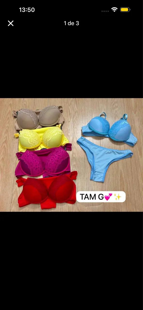 Lingerie popular 12,00