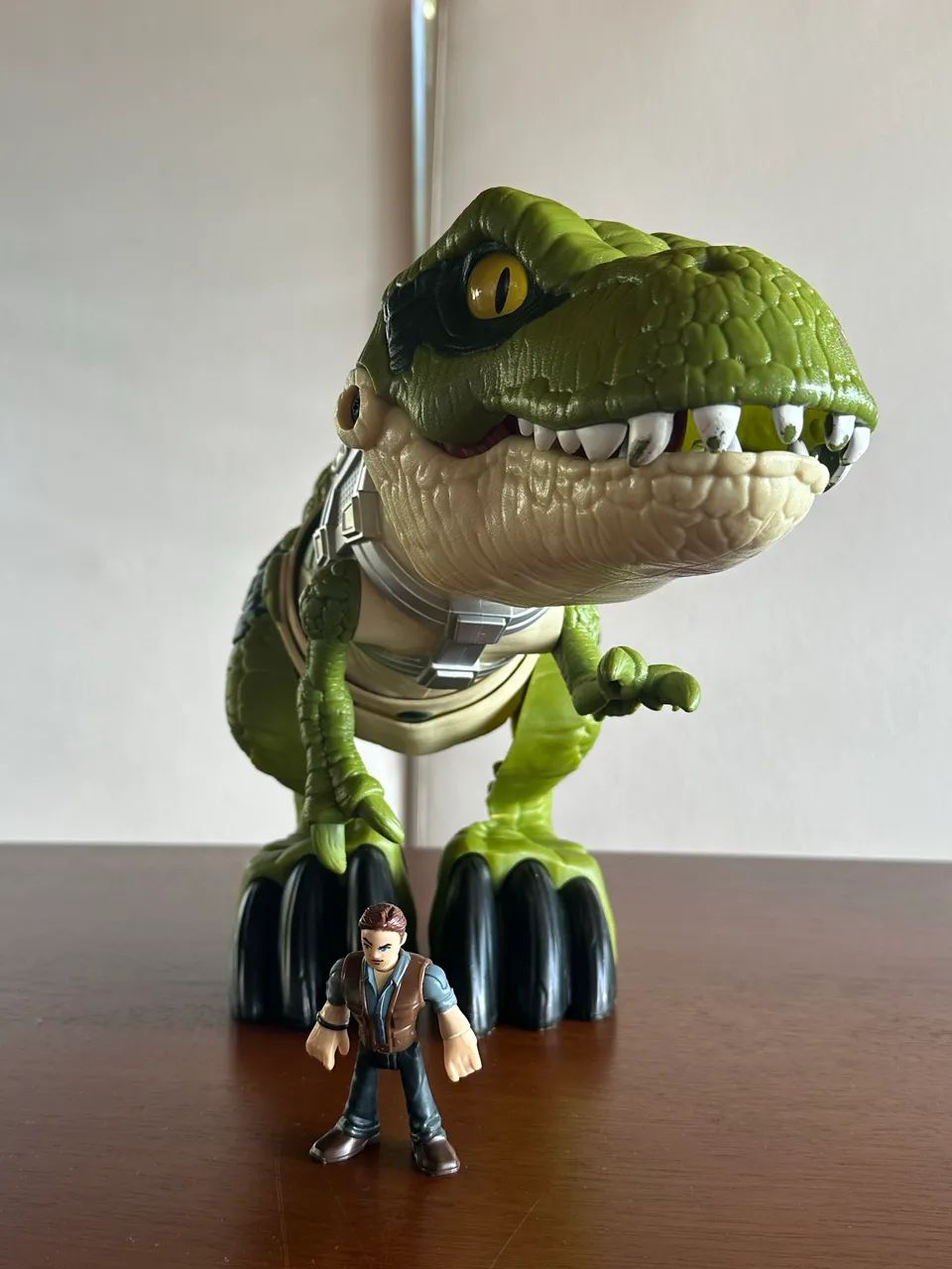 Imaginext Jurassic T-rex mega bite - Foto 3