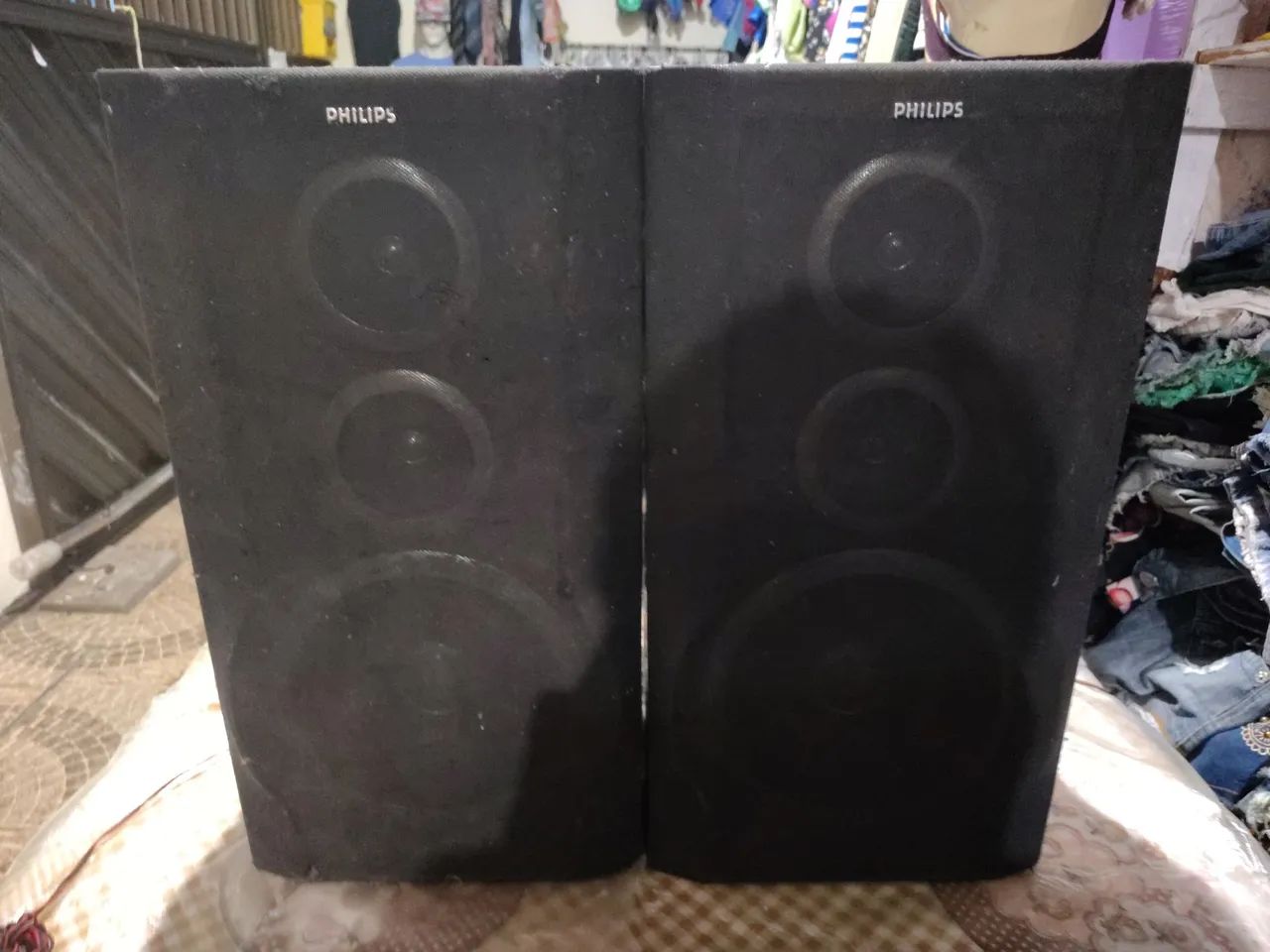 3 Caixas de Som Philips/Mystic - Não Testadas - Foto 2