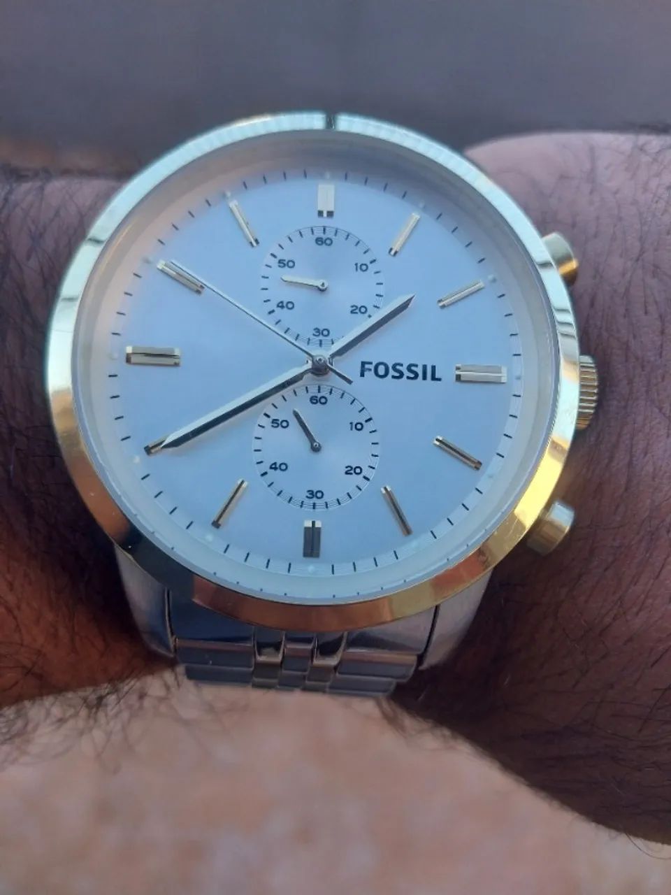 relógio fossil townsman fs-4785 - Foto 4