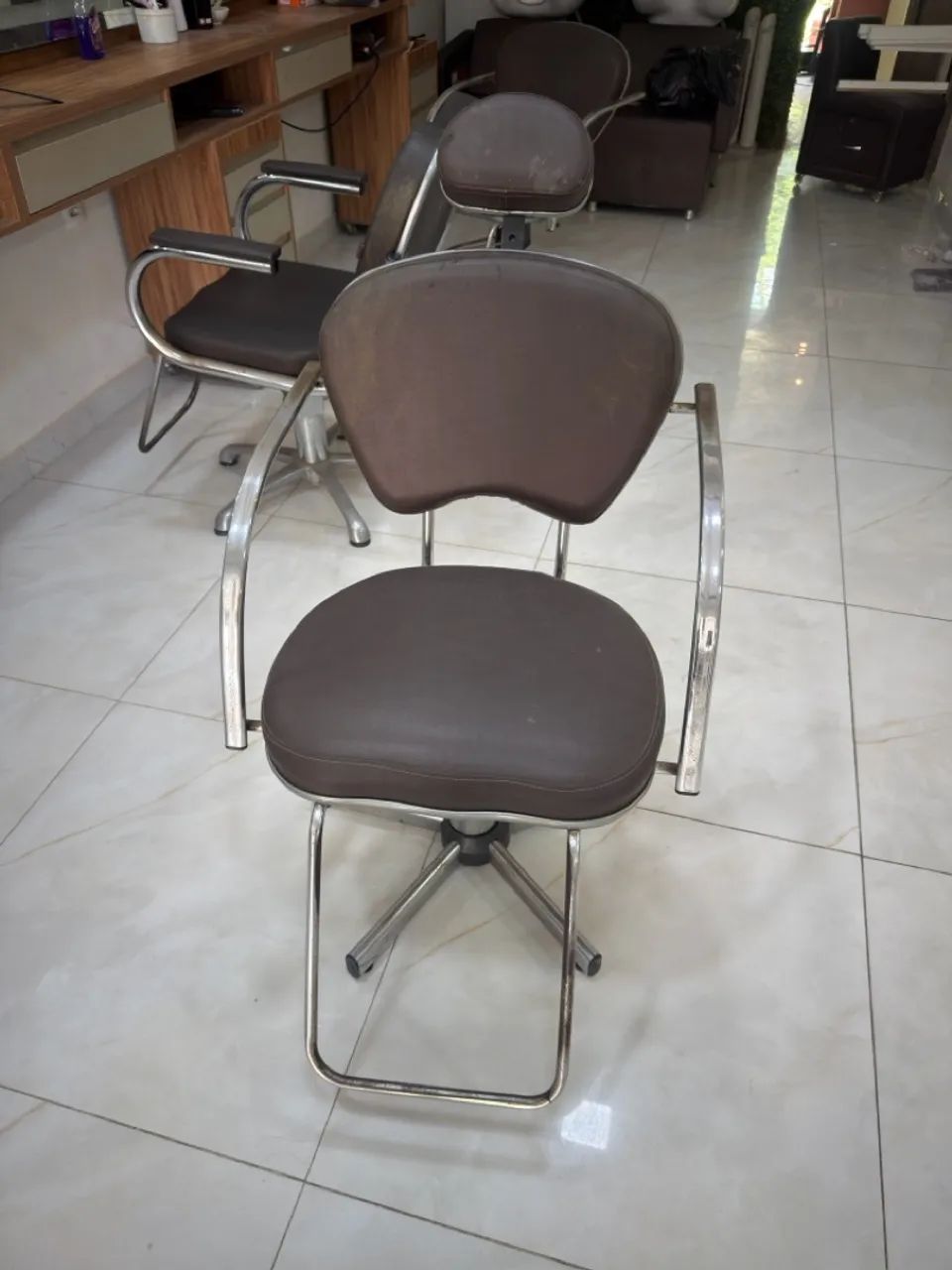 Cadeira para salão de beleza  - Foto 4