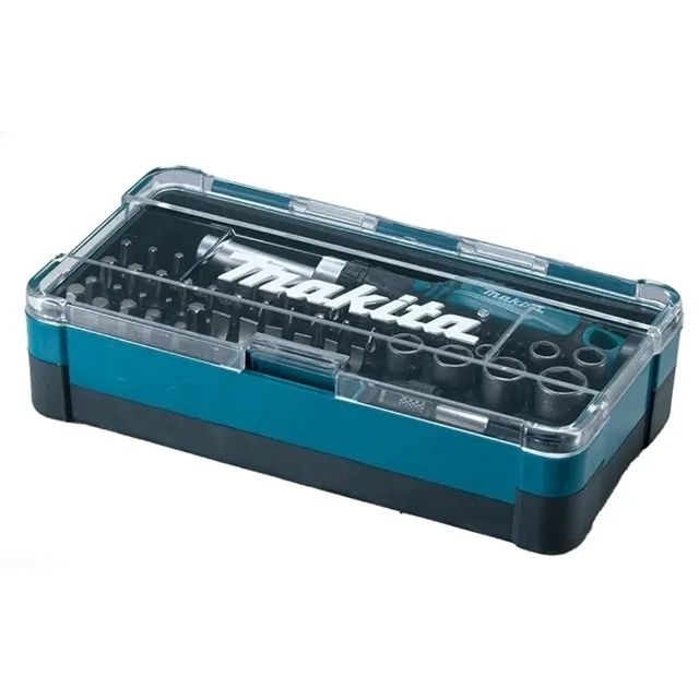 Jogo De Bits Com 47 Peças e Chave Manual B-36170 Makita - Foto 2