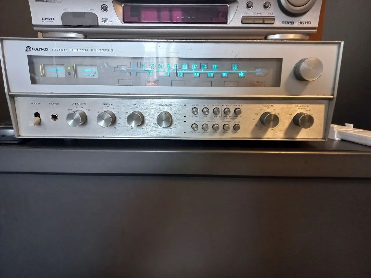 Receiver Polivox PR  2200 S  -  100W  RMS de pura Potencia e Fidelidade.